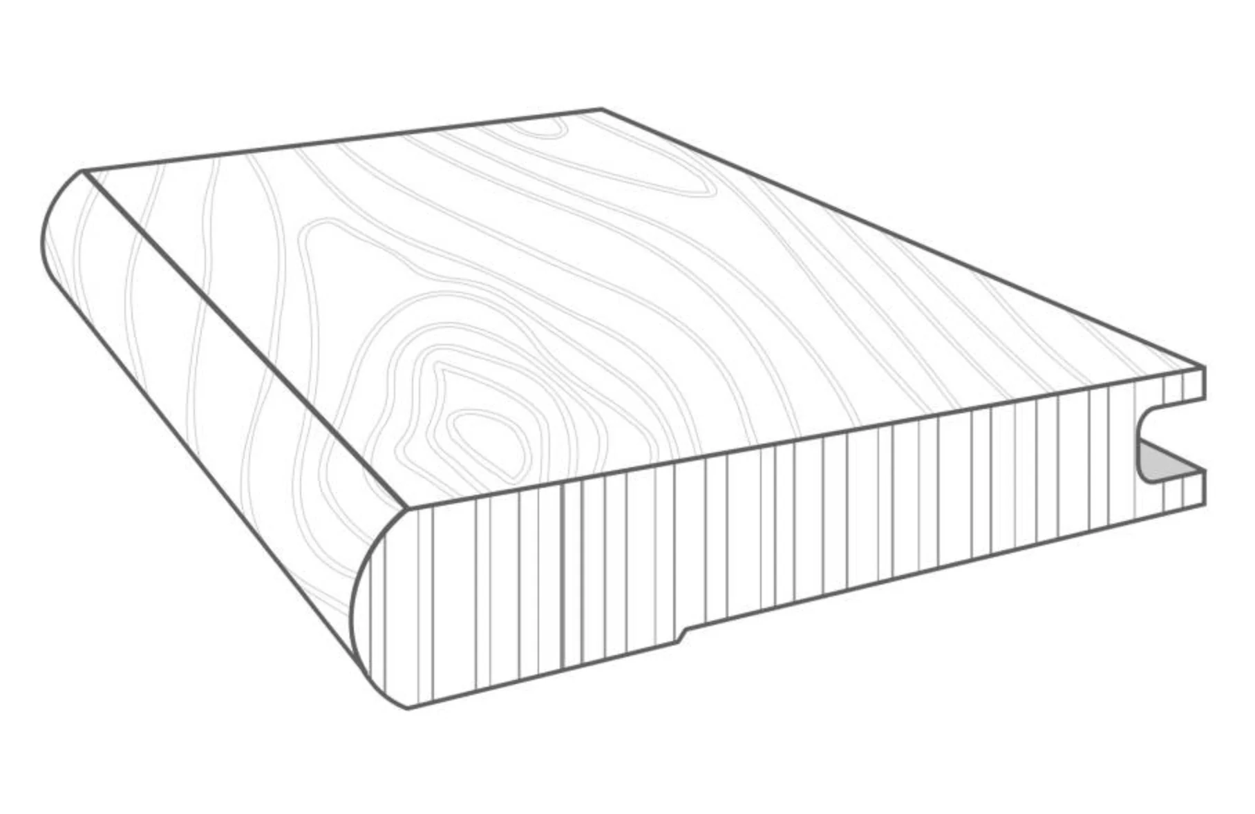Nez de pallier rond pour MER-110237