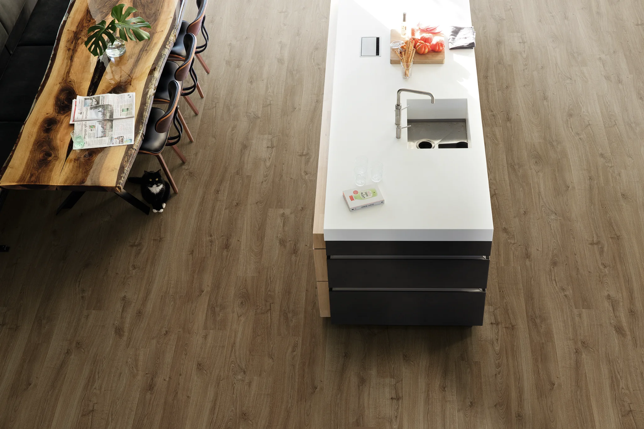 Park Lane Smart-Laminate - NEWCASTLE OAK BROWN  Mat - Image 2